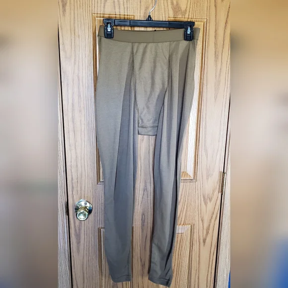 Tan Casual Straight Leg Pants - Picture 1 of 4